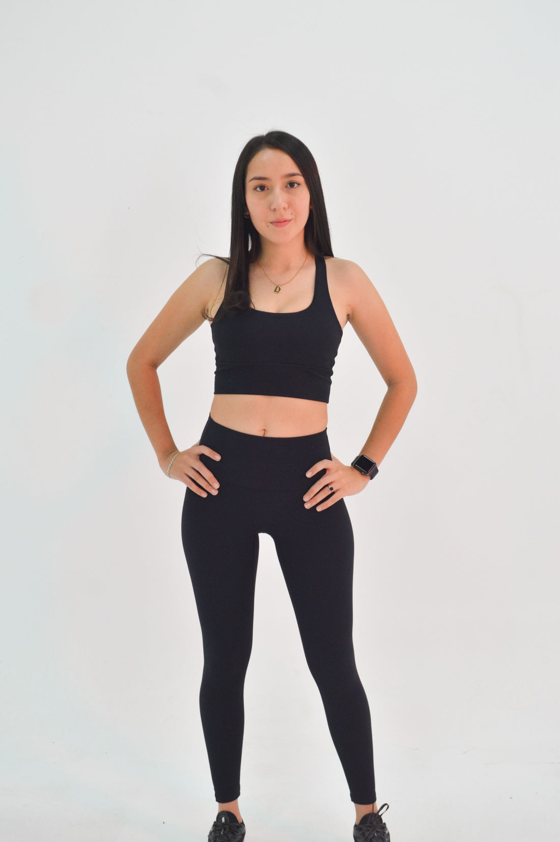 Labyrinth Black Legging