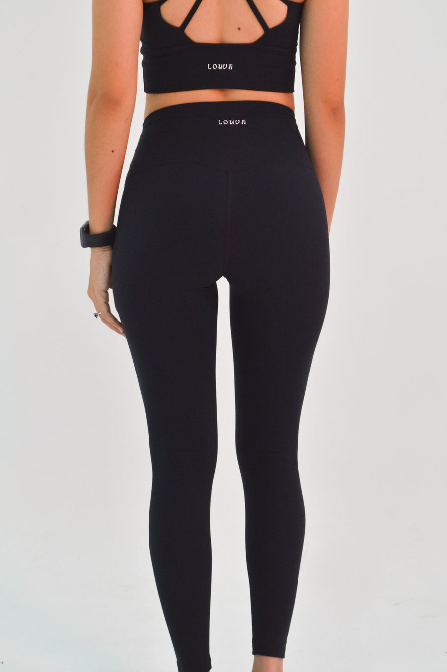 Labyrinth Black Legging