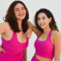 Labyrinth Hot Pink Sport Bra