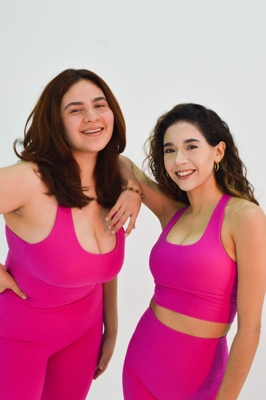 Labyrinth Hot Pink Sport Bra