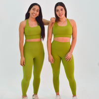 Labyrinth Pickled Pepper Green Legging