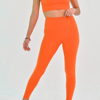 Labyrinth Pumpkin Orange Legging