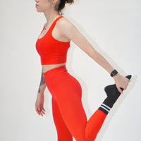 Labyrinth Goddess Red Legging