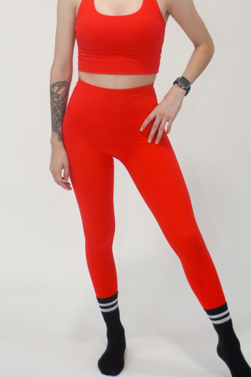 Labyrinth Goddess Red Legging