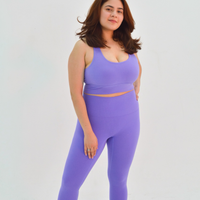 Labyrinth Wisteria Purple Legging