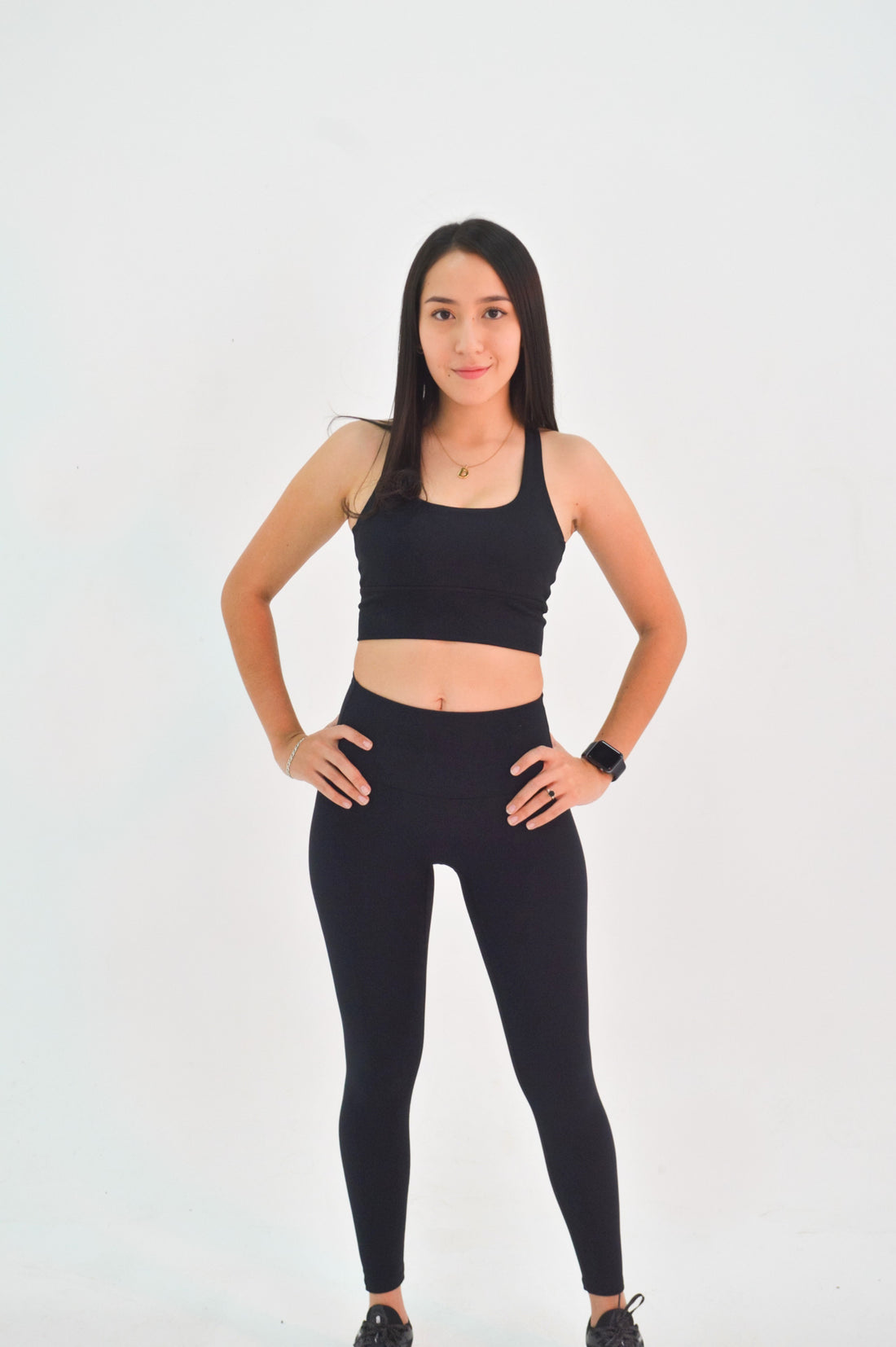 Labyrinth Black Sport Bra