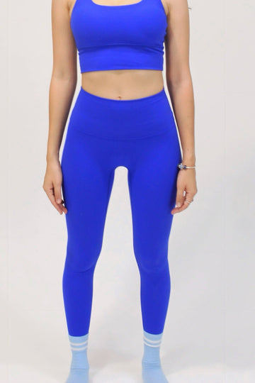 Labyrinth Electric Blue Legging